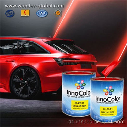 Auto Paint Car Refinish Feste Farben Autofarbe